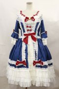 Hinana Queena / -Moira- Classic Lolita Dress XL ネイビー H-24-11-25-1012-EL-OP-NS-ZH