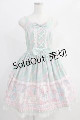 Angelic Pretty / MELODY TOYS襟付ジャンパースカート Free ミント H-24-11-27-060-AP-OP-NS-ZH