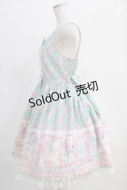 画像2: Angelic Pretty / MELODY TOYS襟付ジャンパースカート Free ミント H-24-11-27-060-AP-OP-NS-ZH