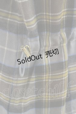 画像4: Jane Marple Dans Le Salon / Tartan check hunting jacket  グレー H-24-11-28-036-JM-JA-KB-ZH