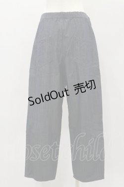 画像2: Jane Marple Dans Le Salon / Giza dungaree work pants  indigo H-24-11-28-041-JM-PA-KB-ZH