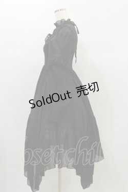 画像3: PUNK RAVE / Absinthium Chiffon Dress  黒 H-24-11-28-084-PU-OP-KB-ZH