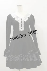 DARK IN LOVE / Gothic lolita doll longsleeves dress S 黒 H-24-11-28-087-PU-OP-KB-ZH