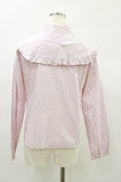 画像2: Jane Marple Dans Le Salon / D’anjo coast cape blouse  ピンク H-24-11-28-021-JM-BL-KB-ZH