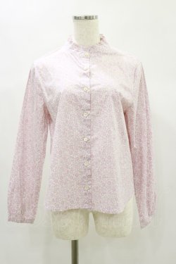 画像4: Jane Marple Dans Le Salon / D’anjo coast cape blouse  ピンク H-24-11-28-021-JM-BL-KB-ZH