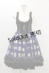 metamorphose / Classic Tea Houseジャンパースカート サイズ1（通常サイズ） ブルー/ブラック H-24-12-01-057-ME-OP-NS-ZH