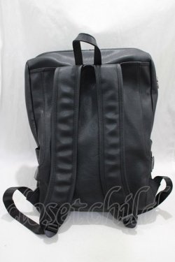 画像3: KILL STAR / ダブルジップBACK PACK  黒 H-24-12-02-003-SL-BG-KB-ZH