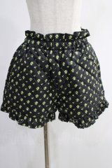 Candy Stripper / TINY ROSE QUILTING SHORTS 2 ブラック H-24-12-02-044-PU-PA-KB-ZH