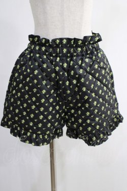 画像1: Candy Stripper / TINY ROSE QUILTING SHORTS 2 ブラック H-24-12-02-044-PU-PA-KB-ZH