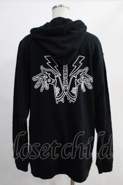 画像3: NieR Clothing / BACK PRINT HANDS PARKA XL 黒 H-24-12-04-057-PU-TO-KB-ZH