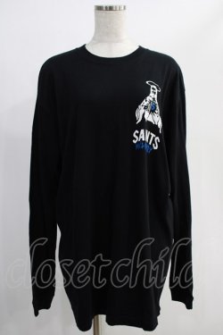 画像1: MILKBOY / SAINT L.S. TEE  ブラック H-24-12-04-066-MB-TO-KB-ZH