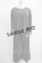 KRY CLOTHING / カットソー＆パンツSET  グレー H-24-12-04-073-EL-JA-KB-ZH