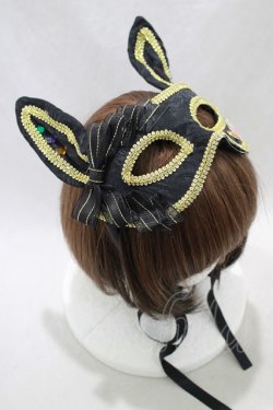 画像2: ATELIER　Ruby / Mask Headdress  黒 H-24-12-04-020-EL-ZA-KB-ZH