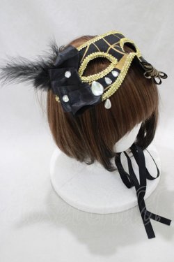 画像2: ATELIER　Ruby / Mask Headdress  黒 H-24-12-08-005-EL-ZA-KB-ZH