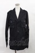 BPN FOR MEN / エンブレムワッペンロングジャケット  黒 H-24-12-08-1029-GO-JA-KB-ZH