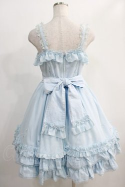 画像3: Angelic Pretty / プリンセスジュエリージャンパースカート Free サックス H-24-12-09-037-AP-OP-NS-ZH