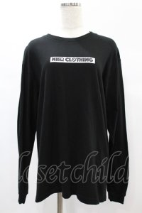 NieR Clothing / BOX LOGO BLACK CUTSEW M 黒 H-24-12-10-039-PU-TO-KB-ZH