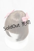 m petit by misako / ヘアクリップ2点セット  レッドギンガム/いちご H-24-12-10-1007-LO-AC-NS-ZH