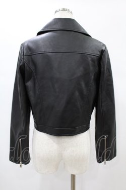 画像2: Riu / Faux leather riders jacket Free ブラック H-24-12-10-1060-0-JA-NS-ZH