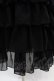 画像4: ATELIER PIERROT / Four-Tiered Ruffle Chiffon Skirt  黒 H-24-12-10-018-EL-SK-KB-ZH (4)