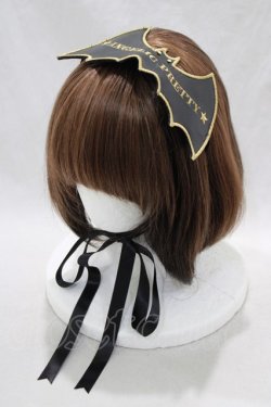 画像1: Angelic Pretty / Magic Batキャノティエ  ブラック H-24-12-11-040-AP-AC-NS-ZH