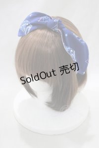 Angelic Pretty / Neon Star Dinerヘアバンド  ネイビー H-24-12-11-042-AP-AC-NS-ZH