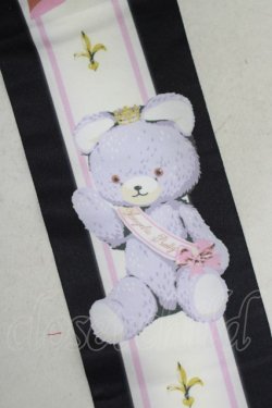 画像2: Angelic Pretty / Charlotte's Bearタイツ  ブラック H-24-12-11-044-AP-ZA-NS-ZH