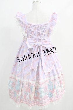 画像3: Angelic Pretty / MELODY TOYSハイウエストジャンパースカート  ラベンダー H-24-12-11-059-AP-OP-NS-ZH