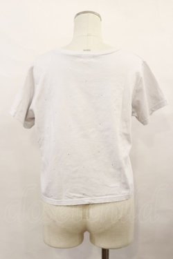 画像2: evelyn / 総ラインストーンTシャツ Free グレー H-24-12-11-1031-LO-TS-NS-ZH