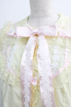 画像4: Angelic Pretty / Easter Eggブラウス Free イエロー/ピンク H-24-12-11-073-AP-BL-NS-ZH