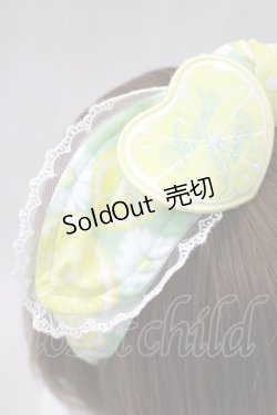 画像2: Angelic Pretty / Lemonade Floatカチューシャ  ミント H-24-12-11-025-AP-AC-NS-ZH