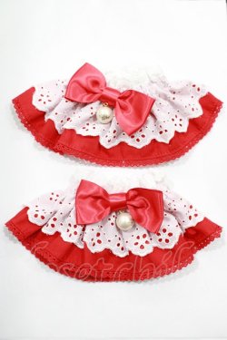 画像1: Angelic Pretty / みならいPatissiereお袖とめ  レッド H-24-12-11-027-AP-ZA-NS-ZH