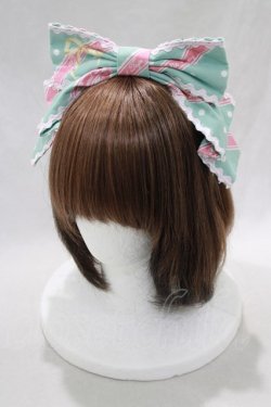 画像1: Angelic Pretty / MELODY TOYSカチューシャ  ミント H-24-12-11-028-AP-AC-NS-ZH