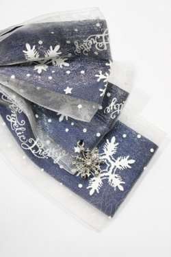 画像3: Angelic Pretty / 雪のガラスドームクリップ  ネイビー H-24-12-11-032-AP-AC-NS-ZH