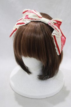 画像1: Angelic Pretty / Girly Applesカチューシャ  アイボリー H-24-12-11-035-AP-AC-NS-ZH