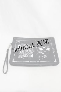 KILL STAR / Toiletry bag  黒 H-24-12-13-1066-SL-BG-KB-ZH