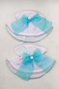 Angelic Pretty / Dreamy Pearlお袖とめ  サックス H-24-12-13-007-AP-ZA-NS-ZH