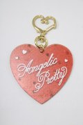 Angelic Pretty / Deco Heartアクリルキーホルダー  レッド H-24-12-13-030-AP-ZA-NS-ZH