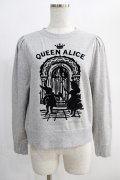 Jane Marple / Queen Aliceスウェット  ミックスグレー H-24-12-14-064-JM-TO-KB-ZH