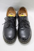 Dr.Martens （Getta Grip） / 3EYE SHOE UK6（約25cm） 黒 H-24-12-14-019-PU-SH-KB-ZH