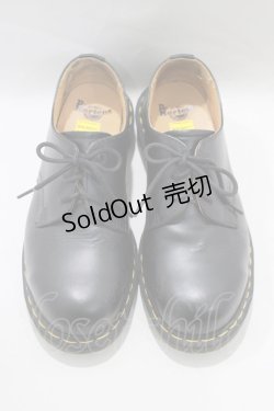 画像1: Dr.Martens （Getta Grip） / 3EYE SHOE UK6（約25cm） 黒 H-24-12-14-019-PU-SH-KB-ZH