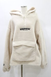 KRY CLOTHING / ボアプルパーカー  オフ H-24-12-15-043-EL-TO-KB-ZH