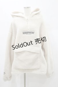 KRY CLOTHING / ボアプルパーカー  オフ H-24-12-15-043-EL-TO-KB-ZH