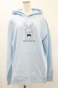 NieR Clothing / プリントプルパーカー 2XL CRY RABBITサックス H-24-12-16-046-PU-TO-KB-ZH