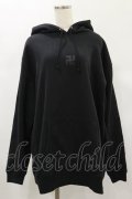 KRY CLOTHING / プリントプルパーカー  黒 H-24-12-16-050-EL-TO-KB-ZH