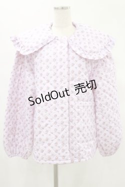 画像1: Candy Stripper / TINY ROSE QUILTING JACKET  ピンク H-24-12-16-038-PU-JA-KB-ZH