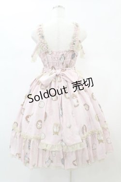 画像2: metamorphose / Vintage cameo チュールフリルリボンdress サイズ1 ブロッサムピンク H-24-12-18-1045-ME-OP-NS-ZH