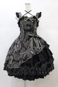 metamorphose / Magical moon light サイドフリルdress サイズ1 ブラック H-24-12-18-1048-ME-OP-NS-ZH