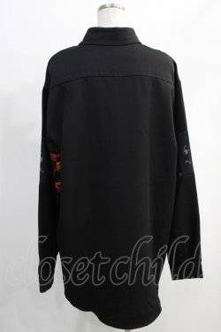 画像3: NieR Clothing / 切替長袖トップス  黒 H-24-12-19-083-PU-TO-KB-ZH