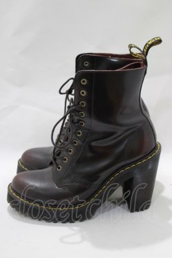 画像2: Dr.Martens （Getta Grip） / SEIRENE KENDRA 10EYE BOOT UK5（約24cm） チェリーレッド H-24-12-19-045-PU-SH-KB-ZH